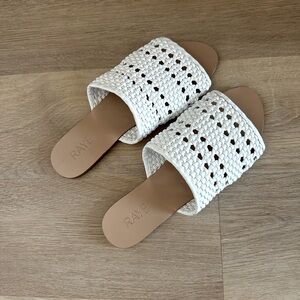 White RAYE Sandal in great condition!